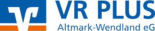 Logo der VR PLUS Altmark-Wendland eG – Partner und Referenz für finanzielle Infrastrukturprojekte der Bleck GmbH.