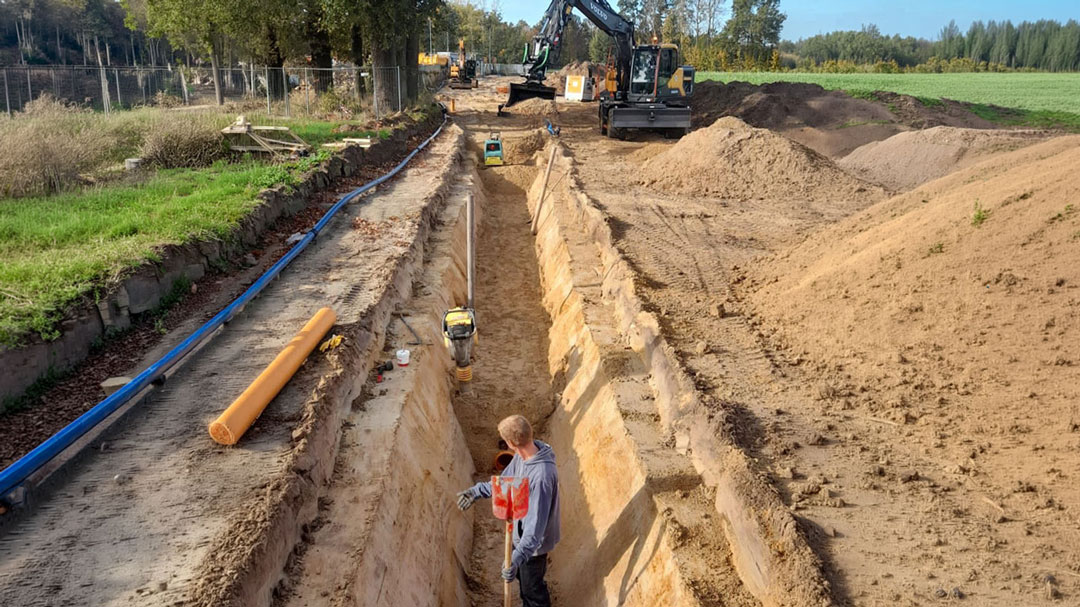 Einbau einer Kleinkläranlage und Versickerungsanlage durch die Bleck GmbH in Dannenberg